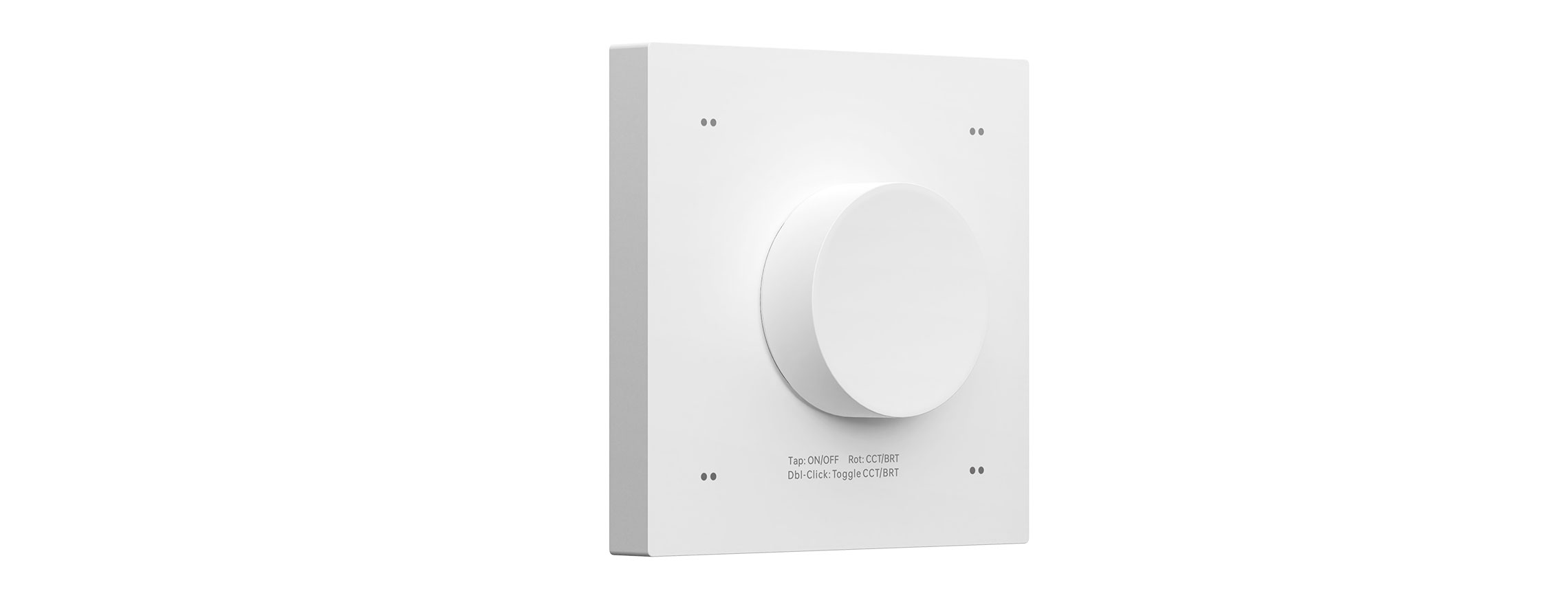 NFC programmable Matter-0-10V Tunable White Knob Panel E6A-MA2
