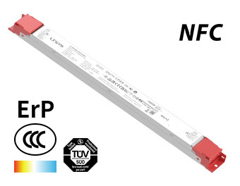 80W 600-2100mA DALI-2 DT6/DT8恒流NFC办公线性色温电源 LF-80-600-2100-G2D2（独立式）