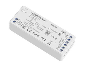 NFC programmable RGBCW Matter LED Controller MA-C5